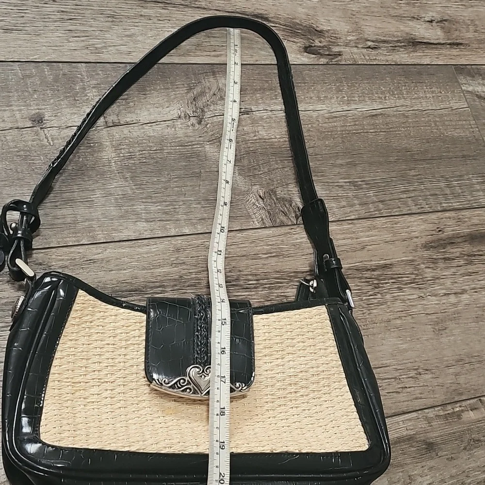 Black and Tan Women's Shoulder Bag